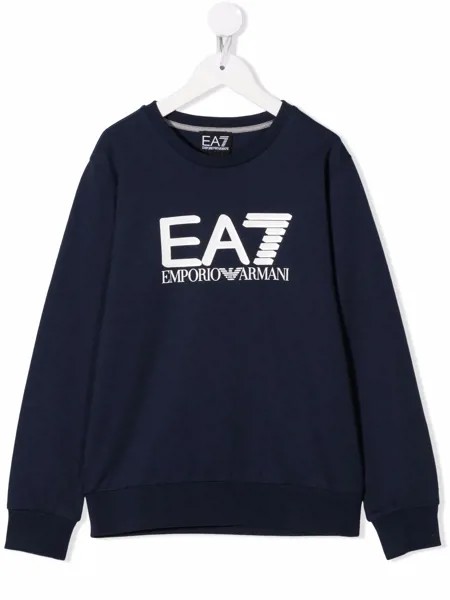Emporio Armani Kids толстовка с логотипом
