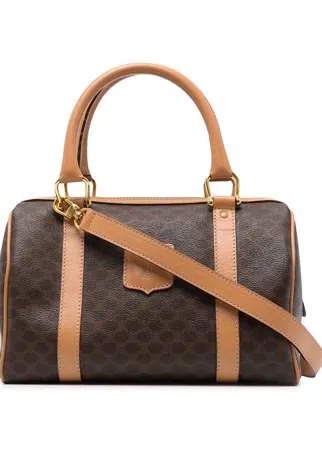 Céline Pre-Owned сумка Boston 1990-х годов с узором Macadam