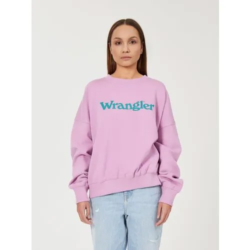 Лонгслив Wrangler, размер XS, фиолетовый
