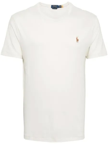 Polo Ralph Lauren футболка из хлопка с коротким рукавом, белый