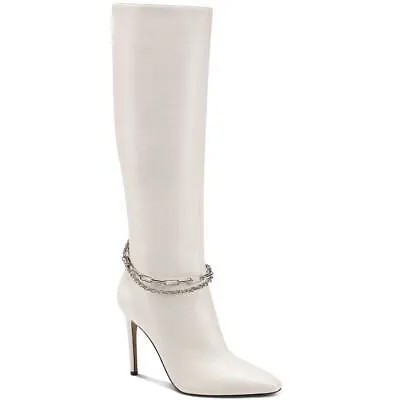 Vince Camuto Женские сапоги до колена Felinda цвета слоновой кости 7,5 средний (B,M) BHFO 0347