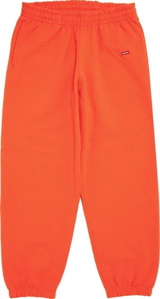 Спортивные брюки Supreme Small Box 'Bright Orange', оранжевый