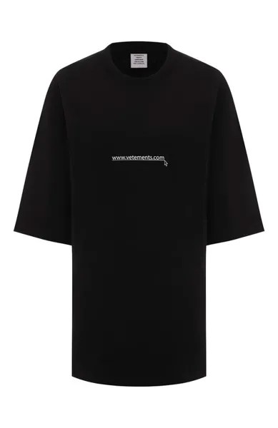 Хлопковая футболка VETEMENTS