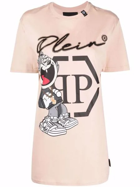 Philipp Plein graphic print logo T-shirt