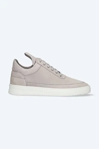 Кроссовки Low Top Ripple из нубука Filling Pieces, серый