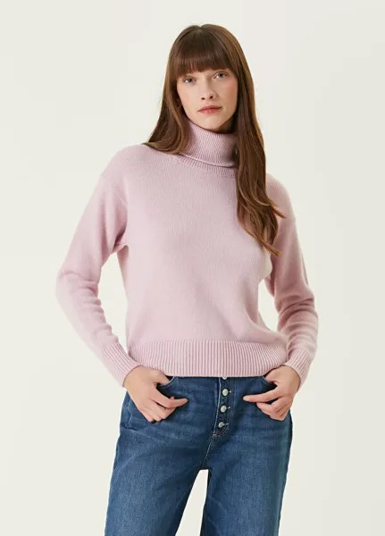 Розовый кашемировый свитер FAY