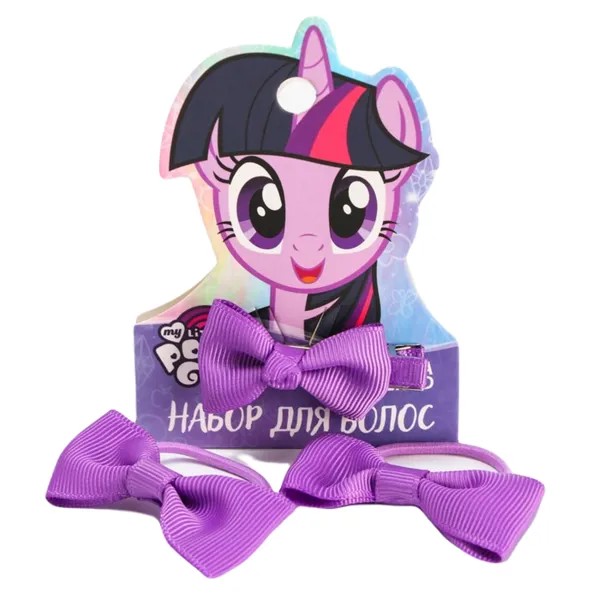 Заколка женская Hasbro My Little Pony, фиолетовый