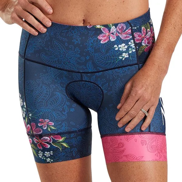 Спортивные брюки женские LTD Tri 6 дюймов короткие - Blue Roar ZOOT