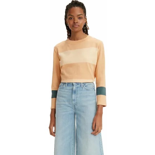 Лонгслив Levi's, размер S, оранжевый