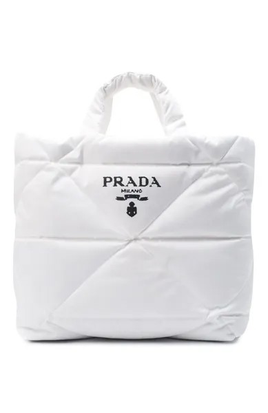 Текстильная сумка-тоут Prada