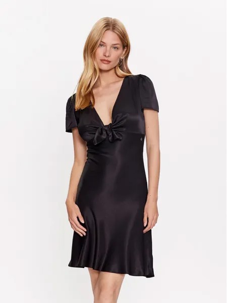 Коктейльное платье стандартного кроя Guess, черный
