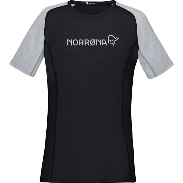 Женская легкая футболка Fjora Equalizer Norrona, черный