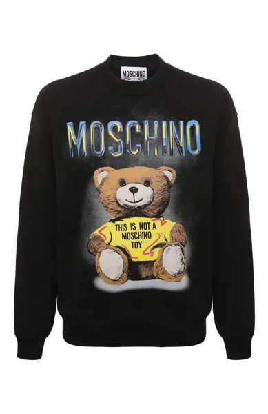 Хлопковый свитшот Moschino