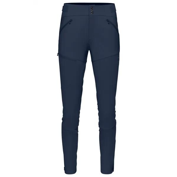 Трекинговые брюки Norrøna Women's Falketind Rugged Slim, цвет Indigo Night
