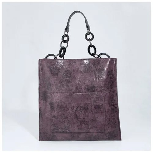 Сумка  торба RusExpress, искусственная кожа, фиолетовый