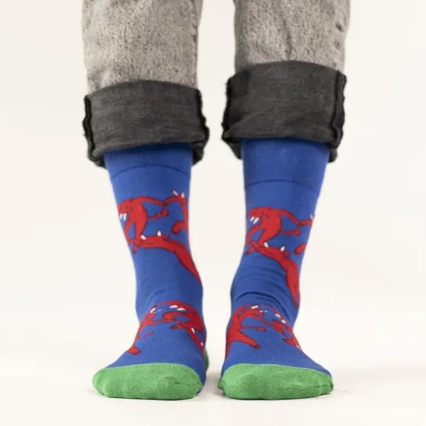 Носки мужские St. Friday Socks 866-5 разноцветные 34-37