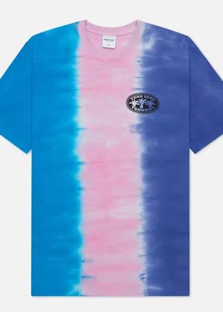 Мужская футболка thisisneverthat Vertical Tie Dye, цвет голубой, размер XL