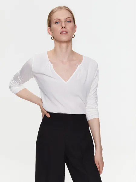Блуза стандартного кроя Max&Co., белый