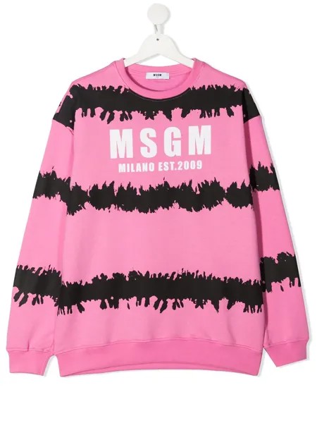 MSGM Kids толстовка с логотипом