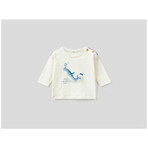 Лонгслив United Colors of Benetton для новорожденных 22A_3ATNA101O_036_74