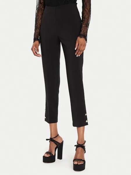 Брюки из ткани regular fit Rinascimento, черный