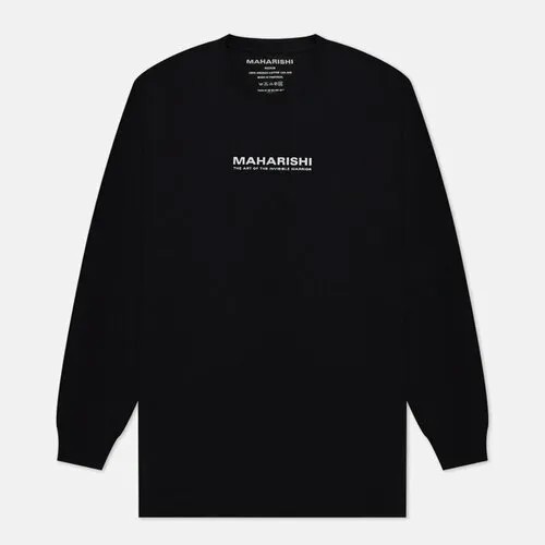 Лонгслив Maharishi, хлопок, размер s, черный
