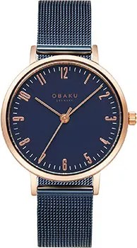 Fashion наручные  женские часы Obaku V248LXVLML. Коллекция Mesh