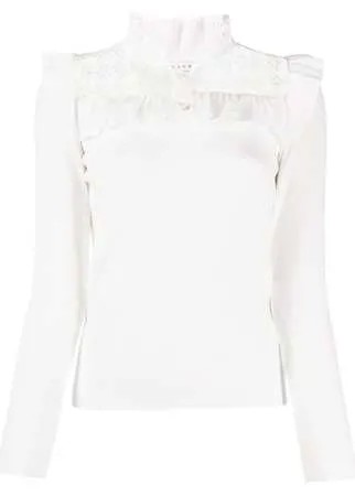 Sandro Paris блузка Coralie с вышивкой