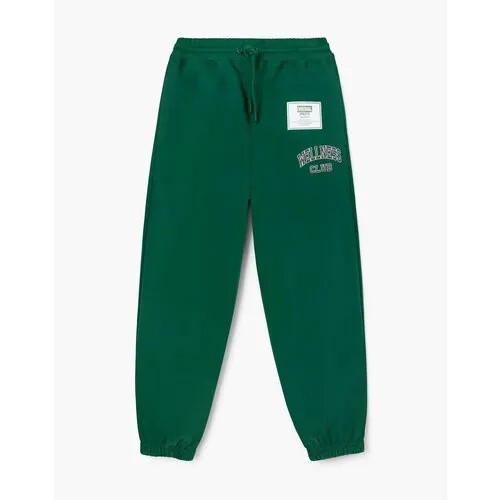 Брюки джоггеры Gloria Jeans, размер M/182 (48-50), зеленый