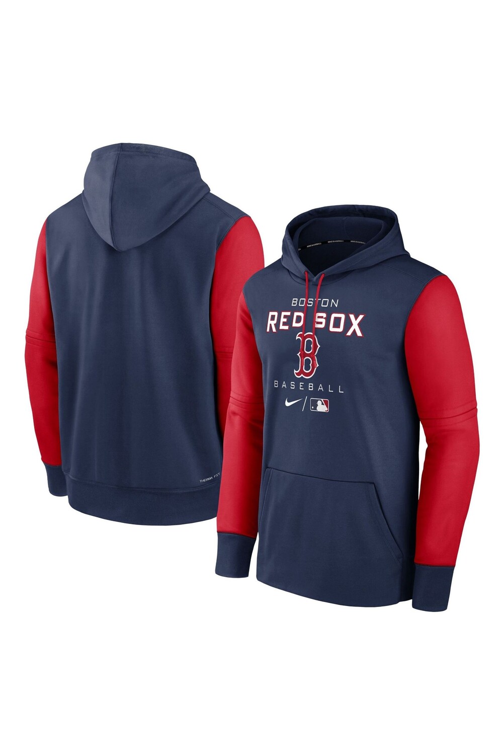 Красная худи Fanatics Boston Sox Therma Nike Nike, синий