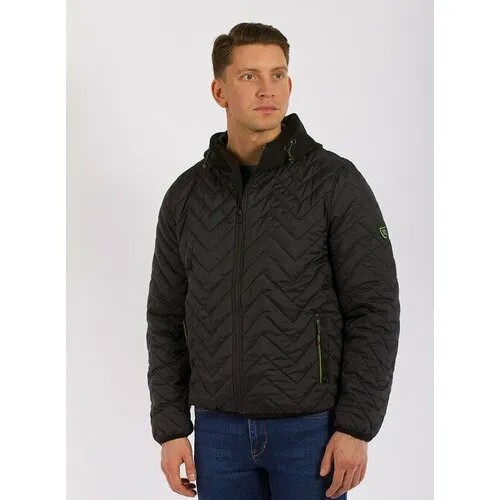 Куртка Dairos, силуэт прямой, ветрозащитная, размер 2XL, черный