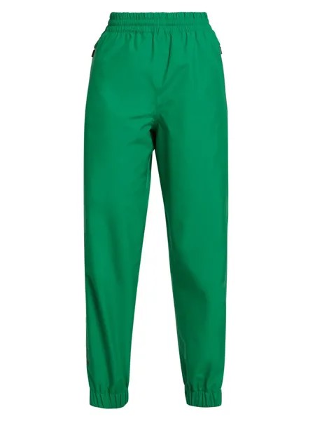 Эластичные спортивные брюки Grenoble Day-Namics Moncler Grenoble, зеленый