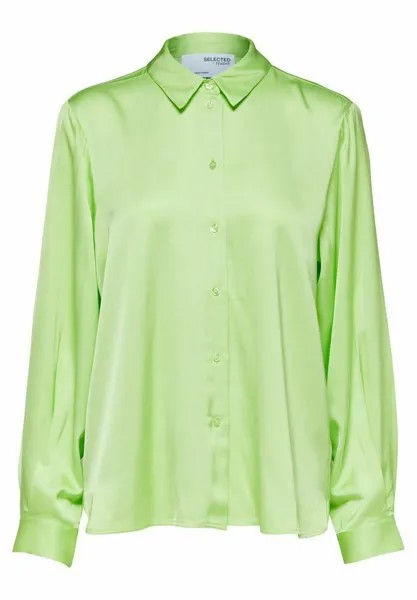 Рубашка Selected Femme, цвет sharp green