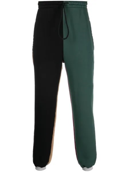 Спортивные брюки Colourblock Alexander Wang, зеленый