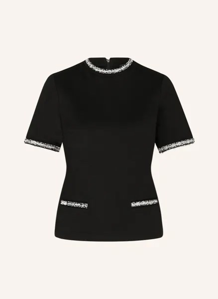 Футболка TED BAKER VALEANA mit Glitzergarn, черный