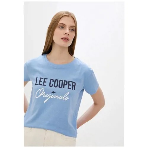 Футболка Lee Cooper Straight Crew Neck Женщины MT4A119348BS2LC3-DRB S