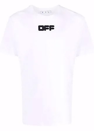 Off-White футболка с логотипом