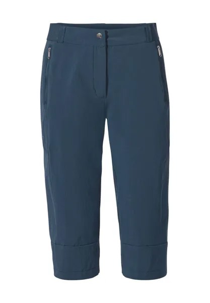 Капри Farley Stretch Capri III, быстросохнущие, женские VAUDE, цвет Dark Sea