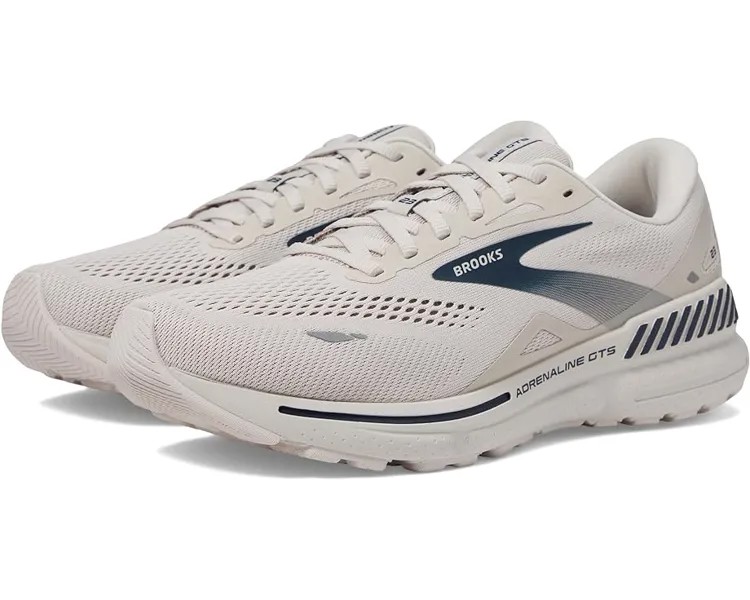 Кроссовки Brooks Adrenaline GTS 23, цвет Crystal Grey/Surf The Web/Grey