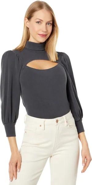 Пуловер LAmade Cheviot Cutout Bell Sleeve, черный