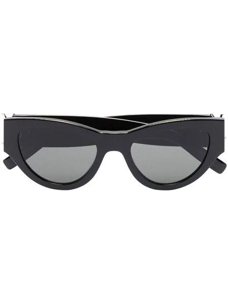 Saint Laurent Eyewear солнцезащитные очки SL M94 в оправе 'кошачий глаз'