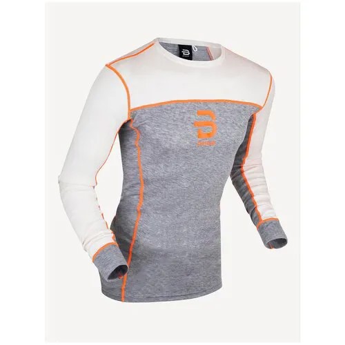 Футболка с длинным рукавом Bjorn Daehlie Performance-Tech Long Sleeve Light Grey Melange (US:L)