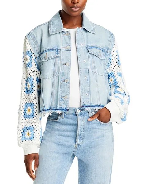 Джинсовая куртка с рукавами крючком BLANKNYC, цвет Blue