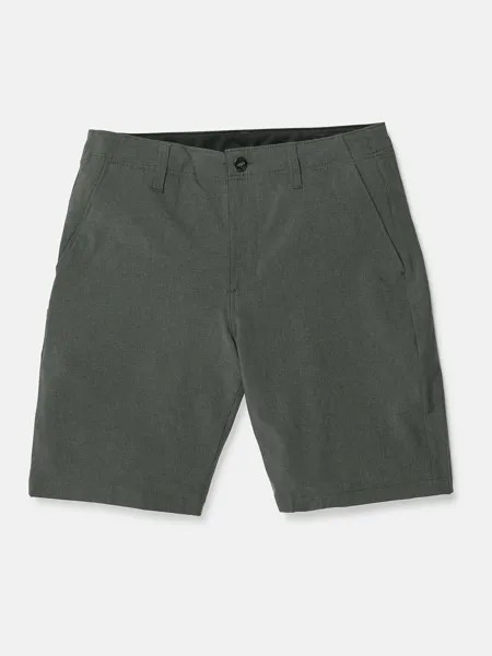 Керосиновые гибридные шорты – Угольный вереск Volcom