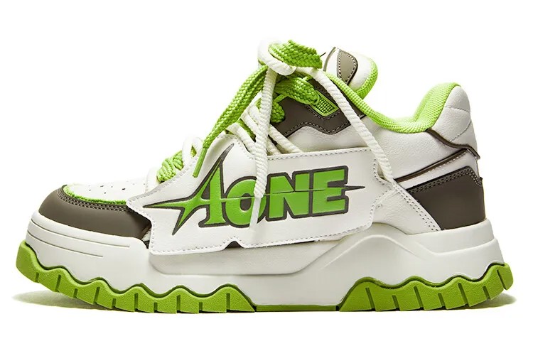 Кроссовки A1 Skateboarding Shoes Unisex Low-top, черный/белый