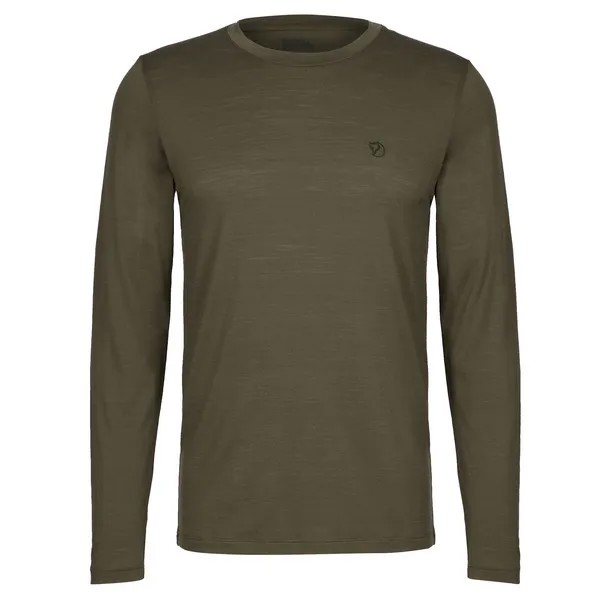Лонгслив Fjällräven, цвет Laurel Green