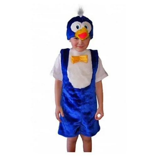 Карнавальный костюм плюш Пингвин 4-7лет 89043