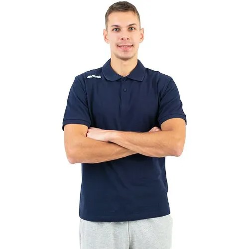Поло мужское ERREA D2100000009 ERREА TEAM 2012 POLO AD S/S , размер XL, синий