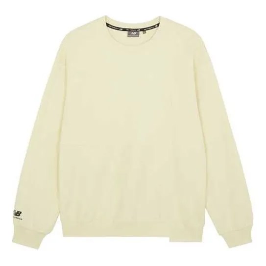 Толстовка New Balance Unisex Sports Long Sleeves Sweatshirt Yellow, желтый