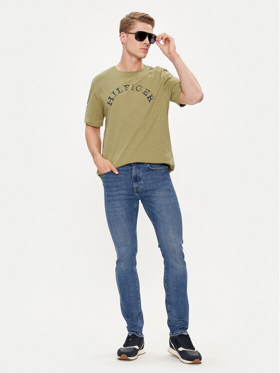 Футболка стандартного кроя Tommy Hilfiger, зеленый
